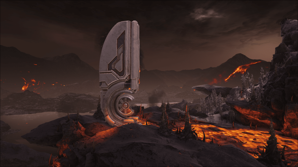 Deadly yet beautiful, the Volcano Biome on Ark: Genesis