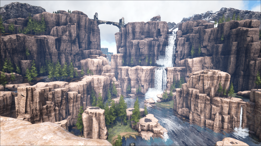 Looking out over Ark: Ragnarok