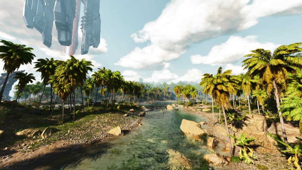 ARK Survival Ascended: The Island - Approaching The Red Obelisk