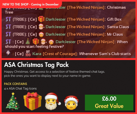 ASA Christmas Tag Pack