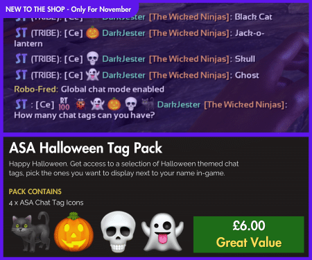 ASA Halloween Tag Pack