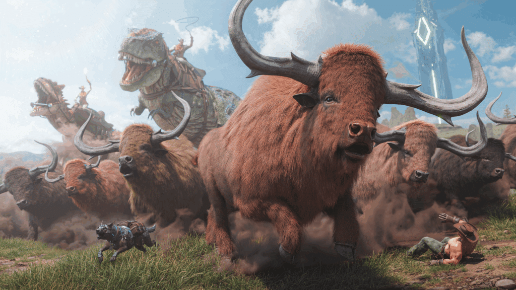 Ragnarok - Male Bison Artwork