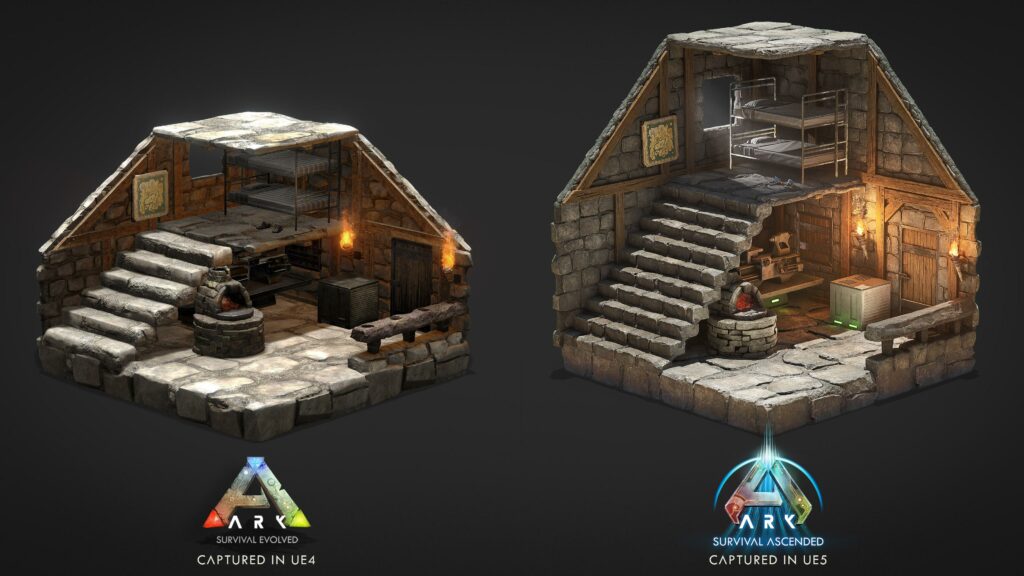 ARK: Survival Ascended Stone Base Comparison