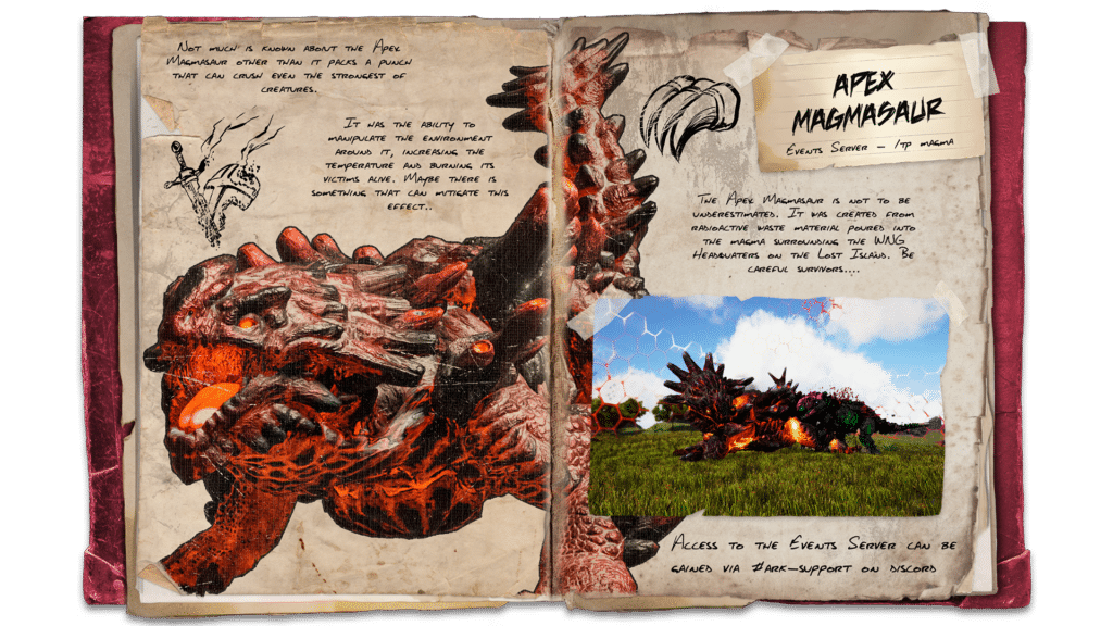 Apex Magmasaur World Boss Dossier