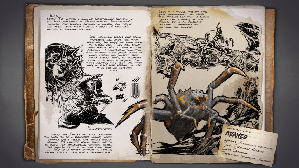 ARK: Survival Ascended - Dossier Araneo