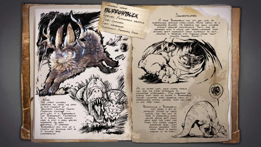 Fantastic Tames: Season 1 - Dossier Burrowbuck