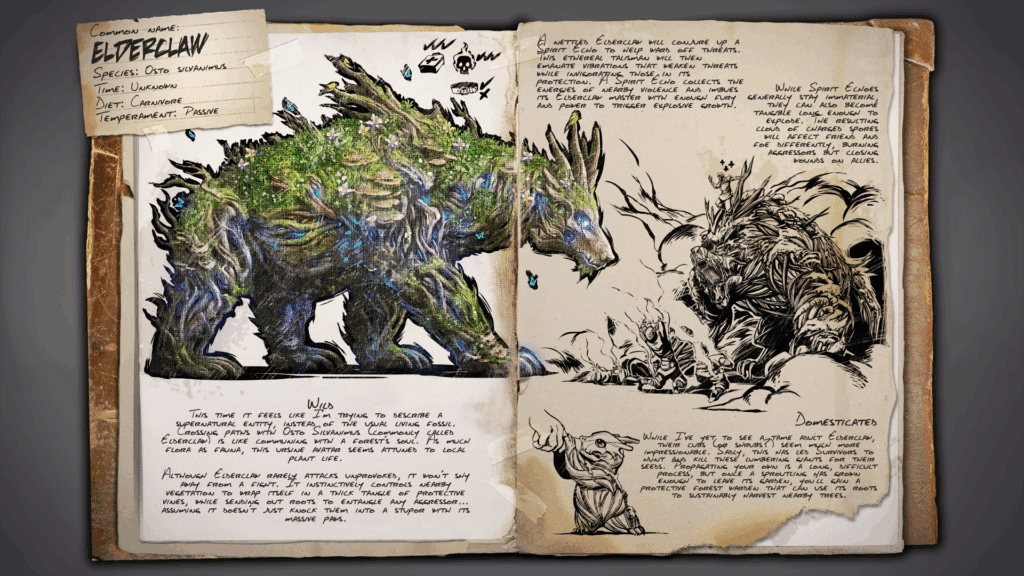 Fantastic Tames - Elderclaw Dossier