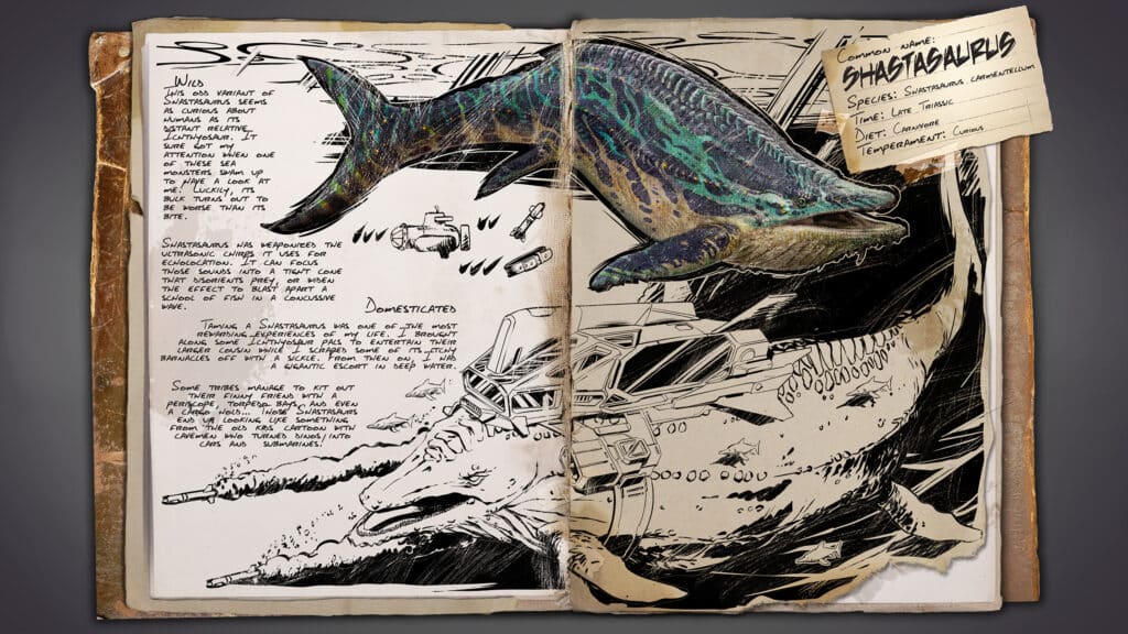 ARK: Survival Ascended Dossier Shastasaurus