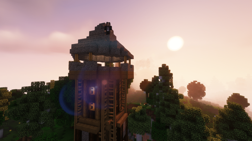 Minecraft Enigmatica 2: The Village Tower
