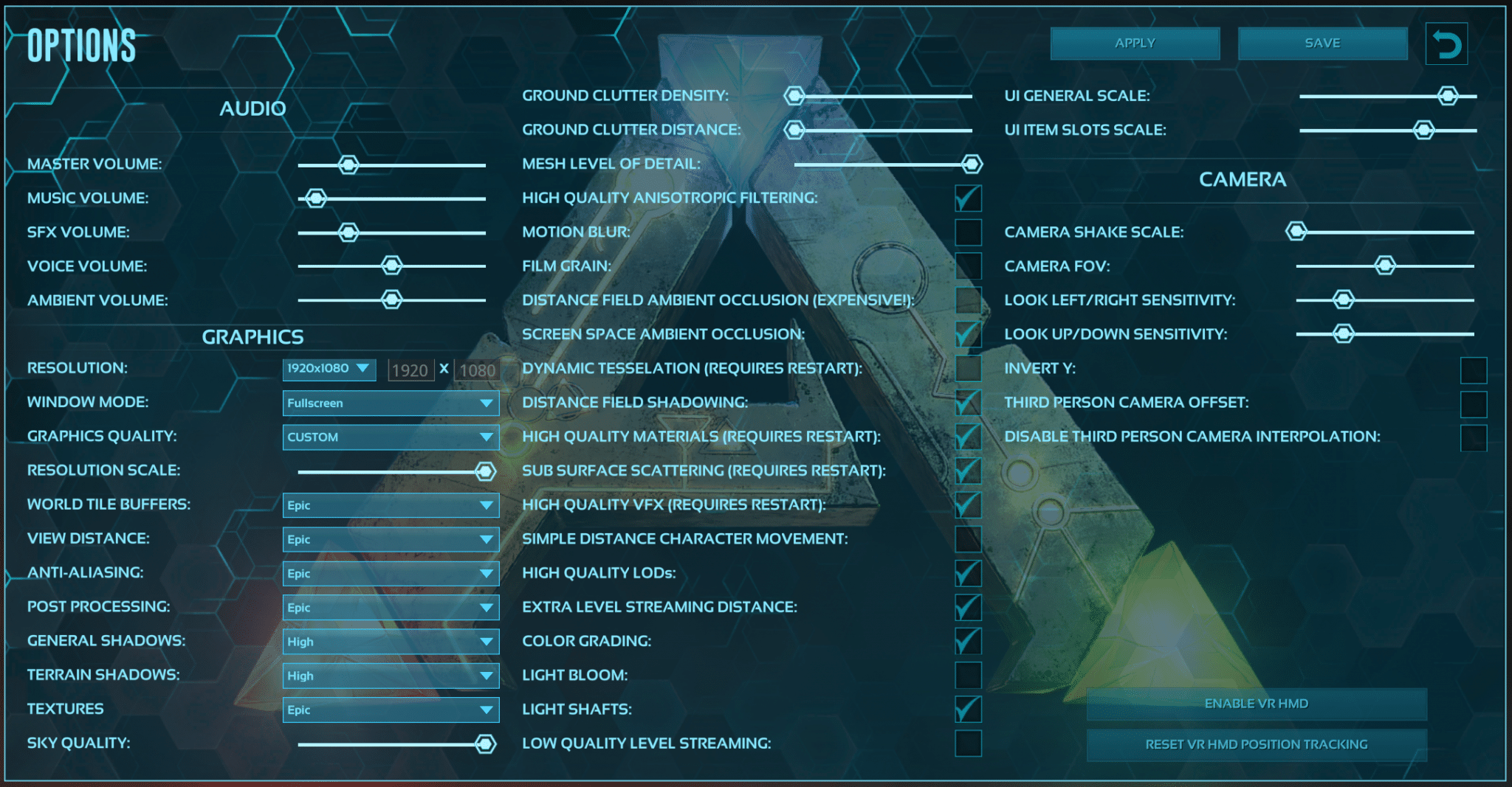 Ark Graphics Settings WickedNinjaGames