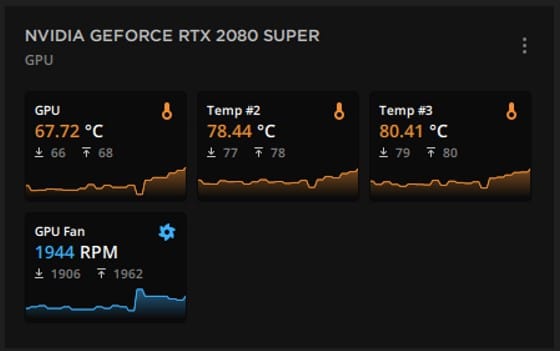 RTX 2080 Super Temps Under Load New Thermal Compound