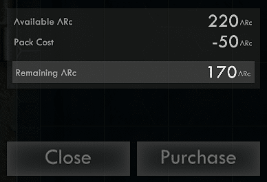 ARc Currency in use